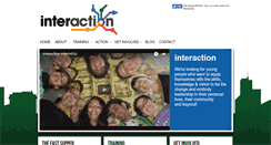 Desktop Screenshot of interaction.org.au